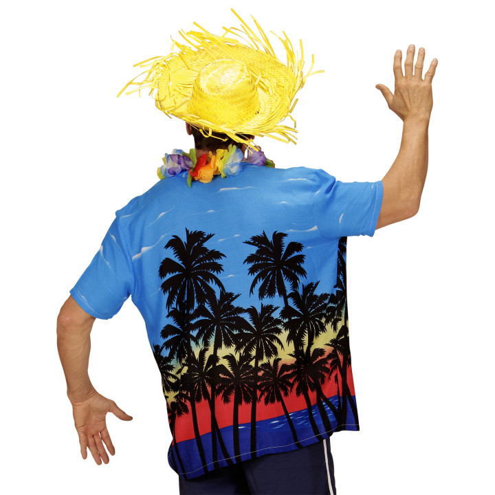 Hawaiian shirt with Palms, multicolored