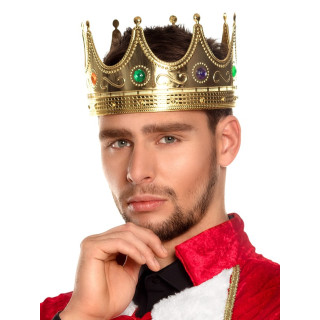 Königskrone für Erwachsene, gold