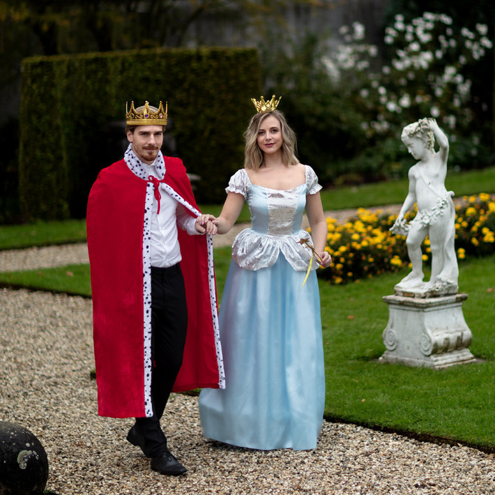 Couronne du roi pour adultes, or