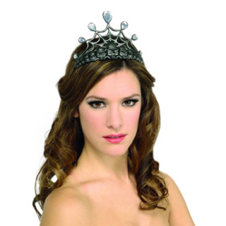 Gothic Prinzessin Tiara, grau